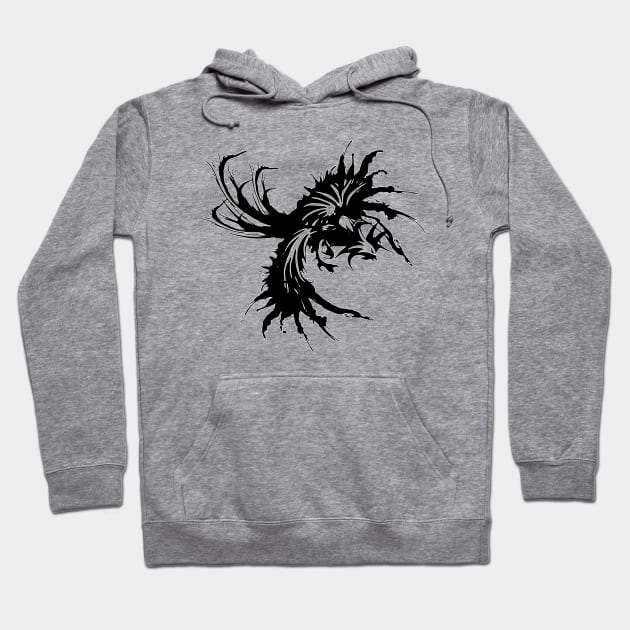 The Fighting Rooster Hoodie by Nostalgink